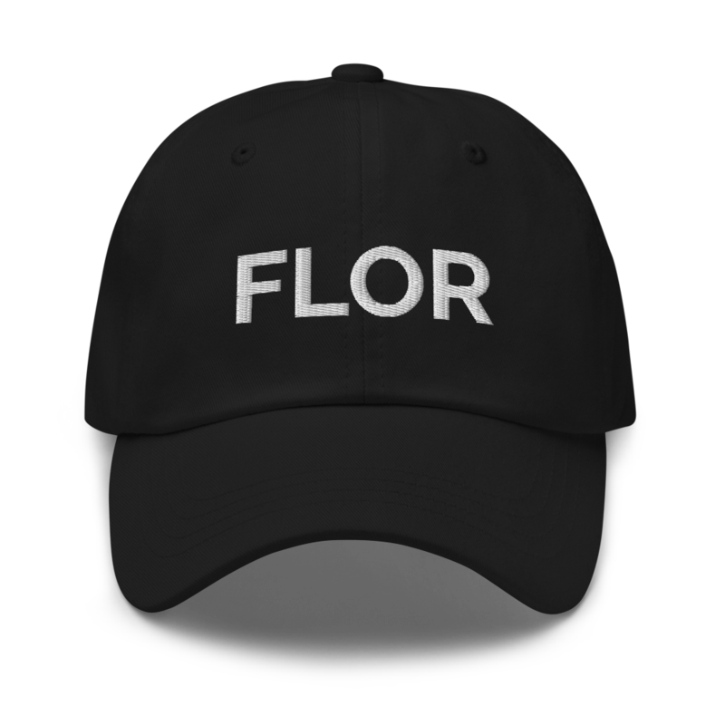 Flor Hat - Black