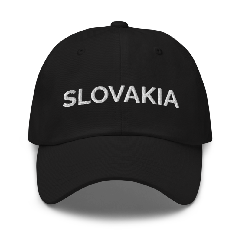 Slovakia Hat - Black