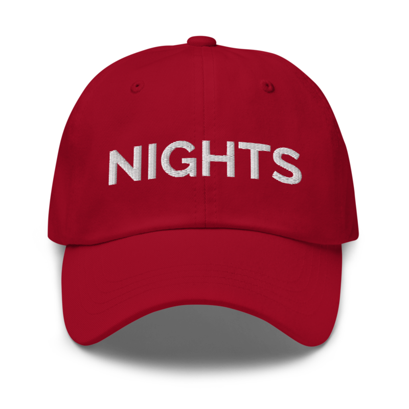Nights Hat - Cranberry