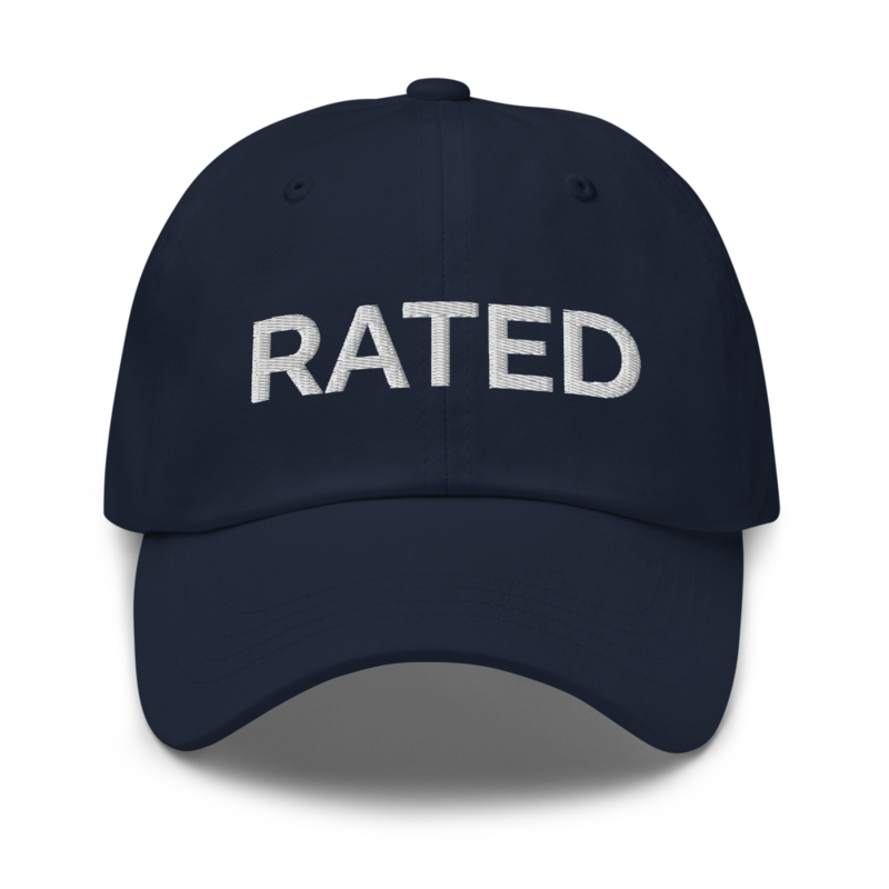 Rated Hat - Navy