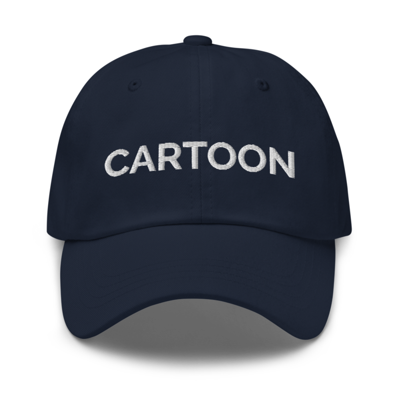 Cartoon Hat - Navy