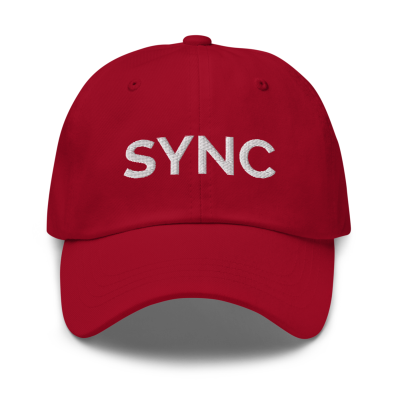 Sync Hat - Cranberry