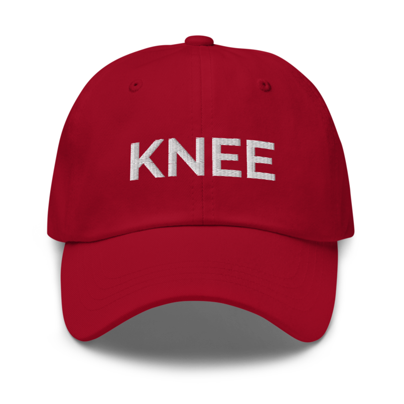 Knee Hat - Cranberry