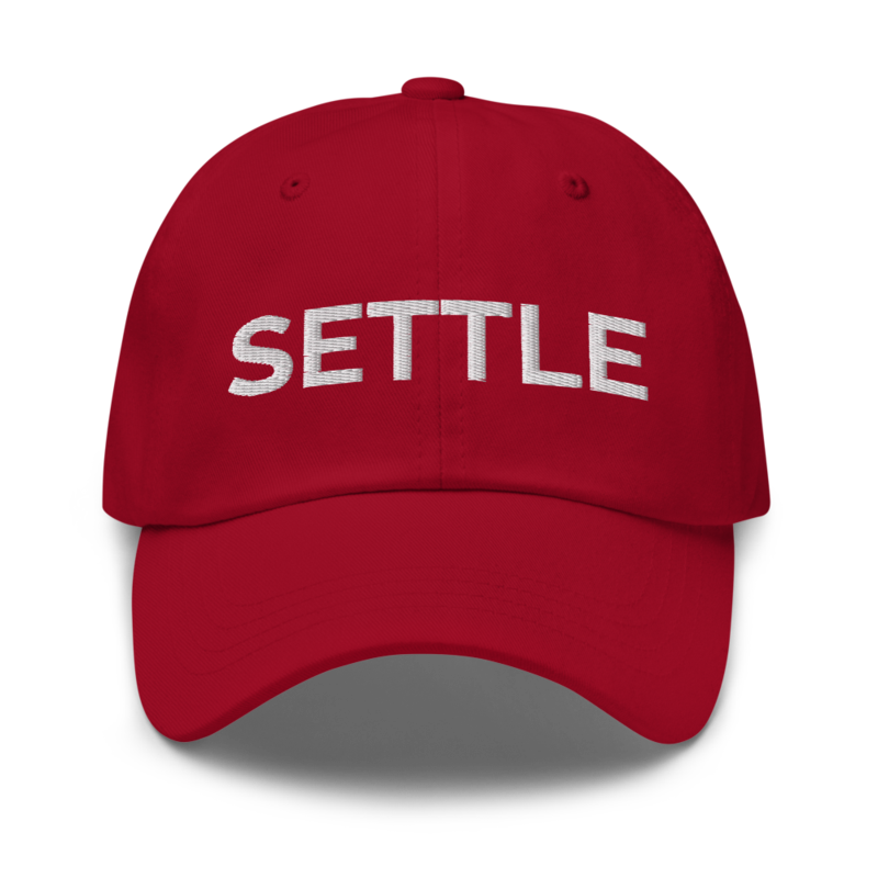 Settle Hat - Cranberry