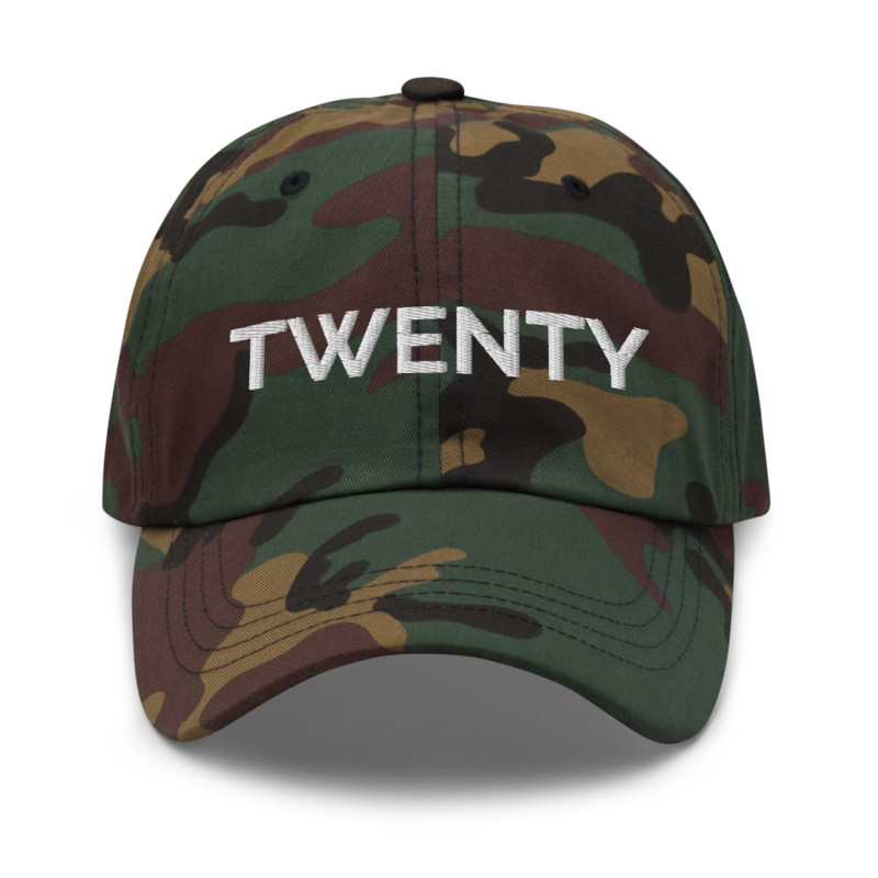 Twenty Hat - Green Camo