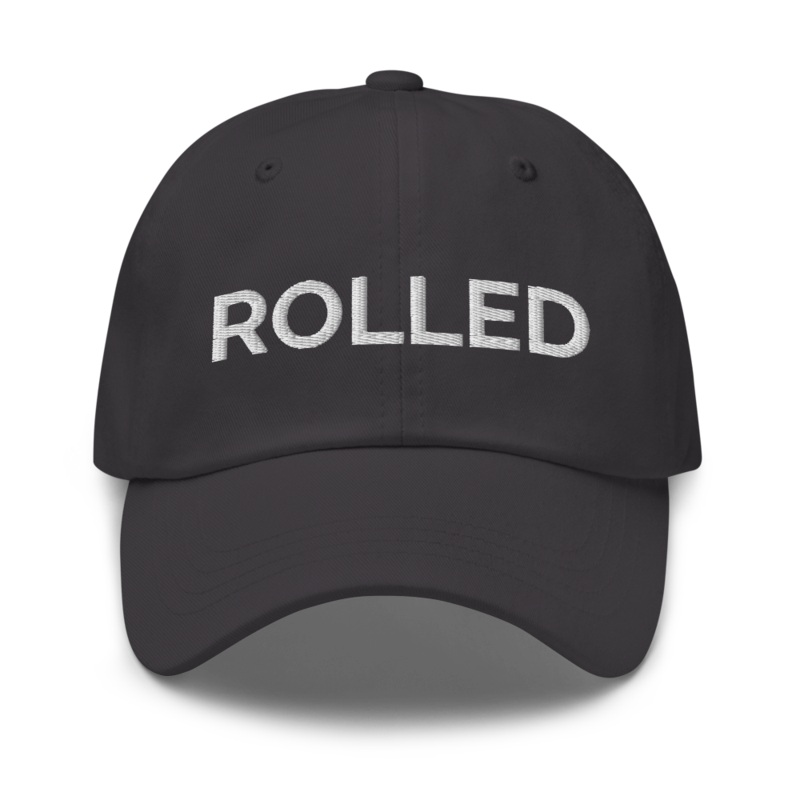 Rolled Hat - Dark Grey