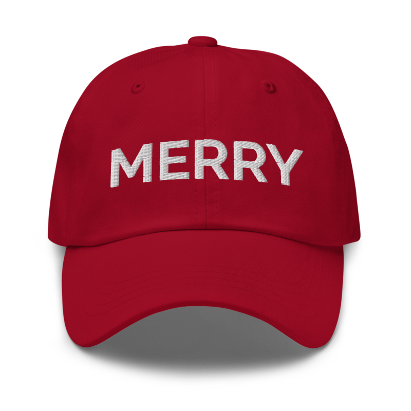 Merry Hat - Cranberry