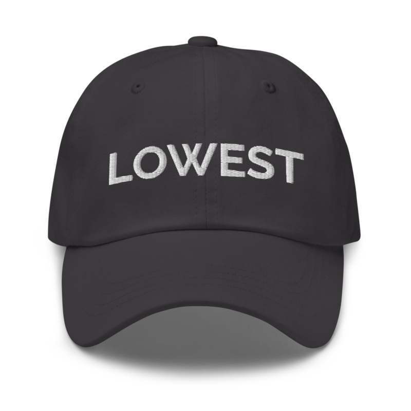 Lowest Hat - Dark Grey