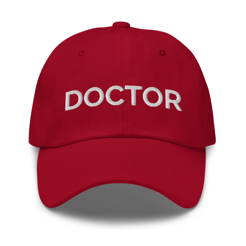 Doctor Hat - Cranberry