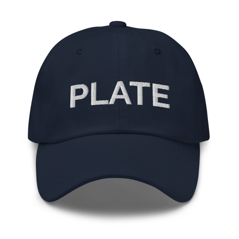 Plate Hat - Navy