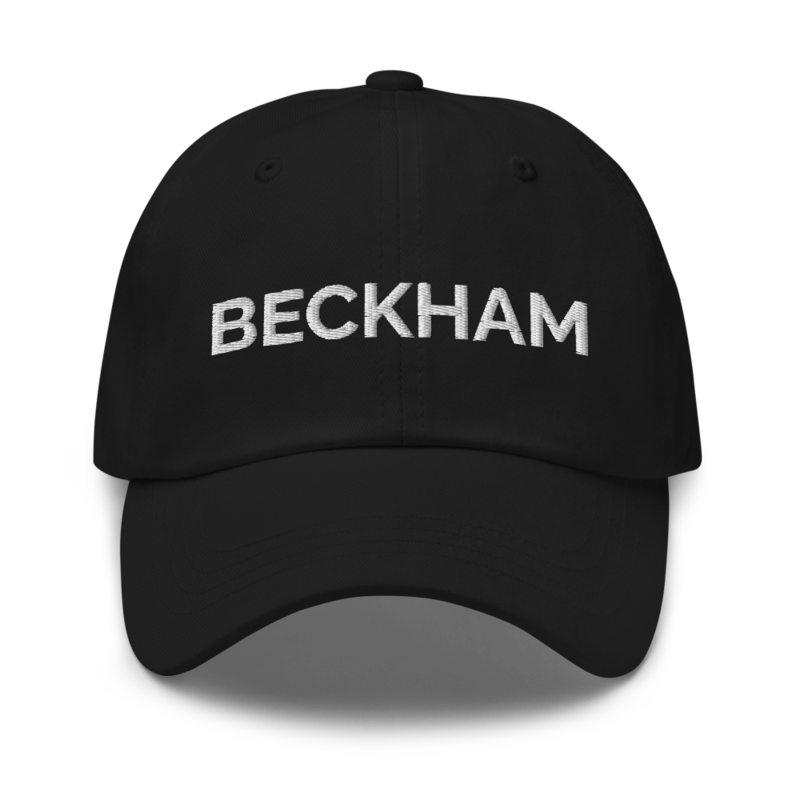 Beckham Hat - Black
