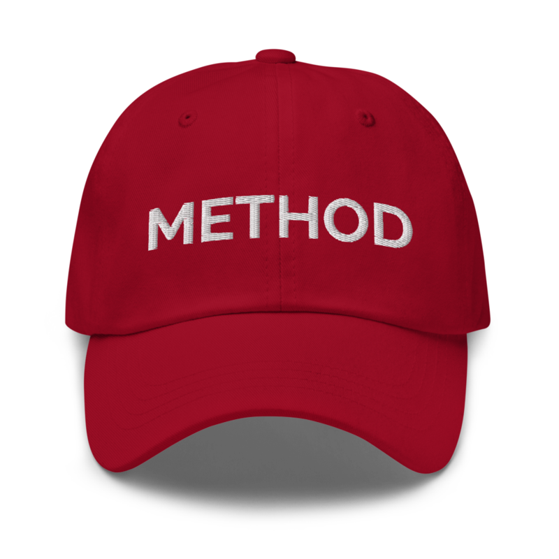 Method Hat - Cranberry