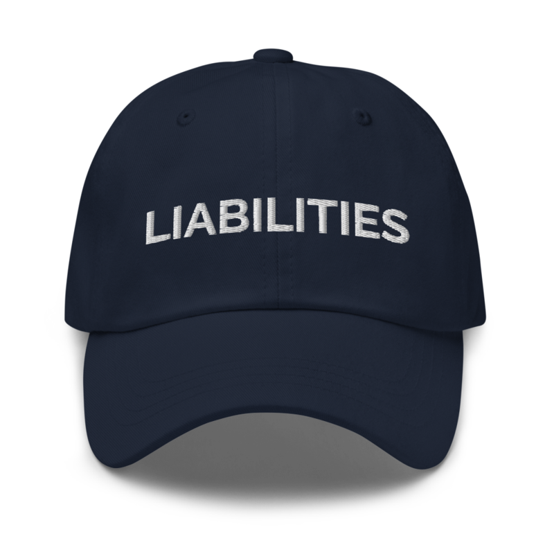 Liabilities Hat - Navy