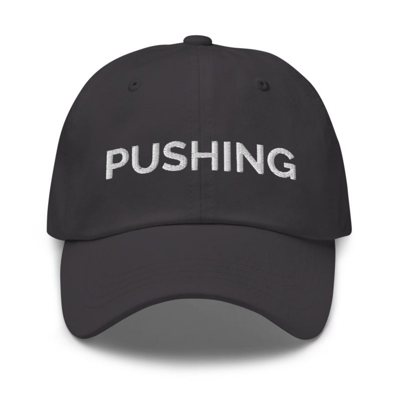 Pushing Hat - Dark Grey