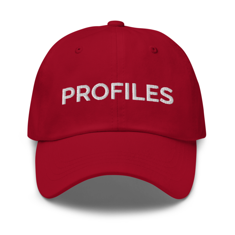 Profiles Hat - Cranberry