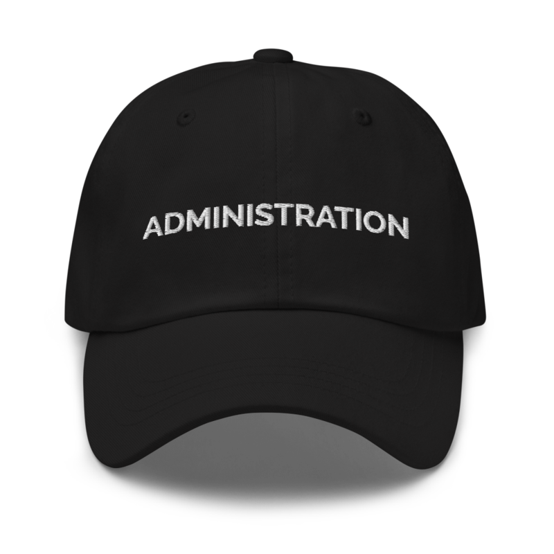 Administration Hat - Black