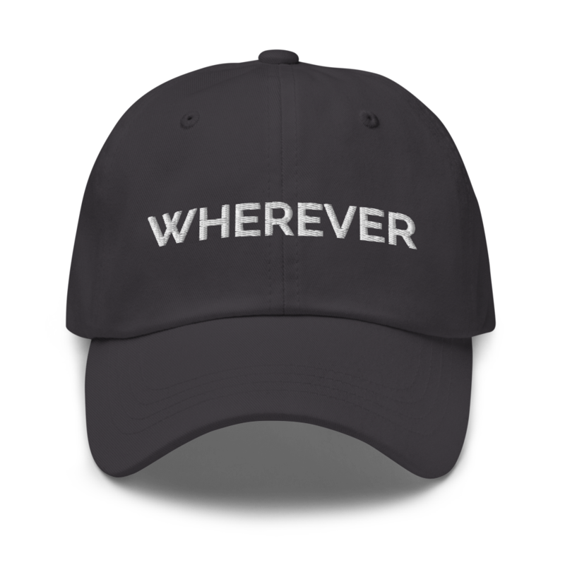 Wherever Hat - Dark Grey
