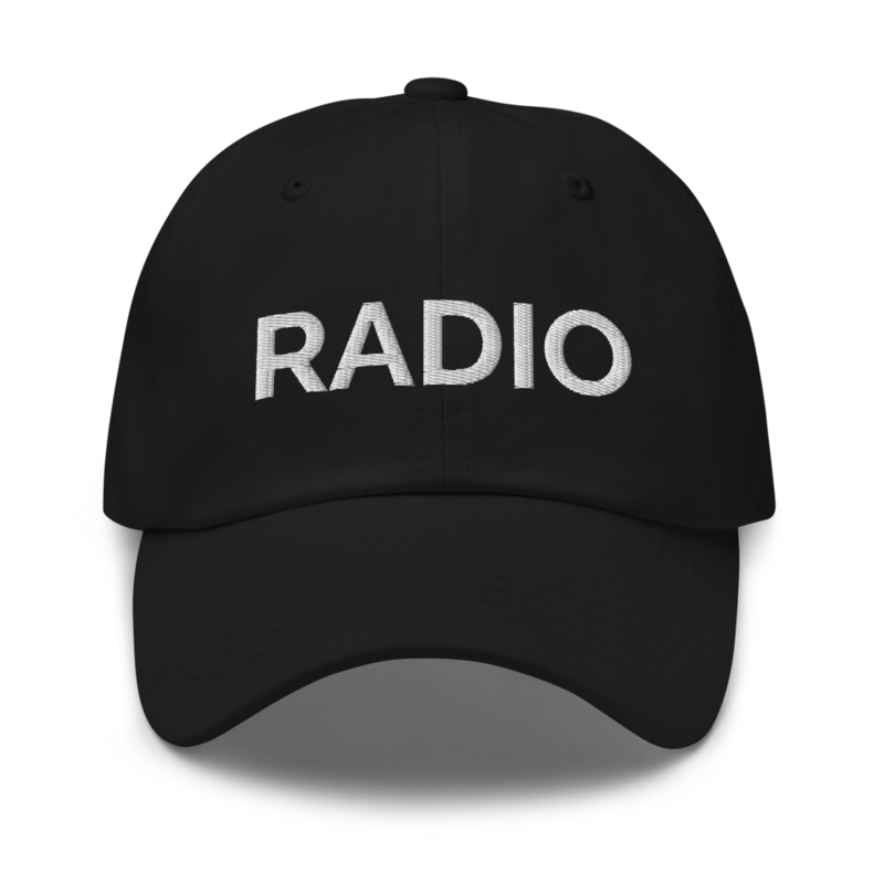 Radio Hat - Black