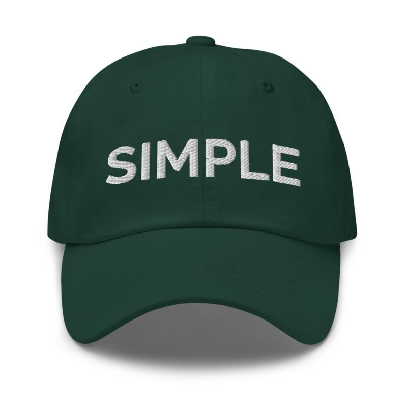 Simple Hat - Spruce