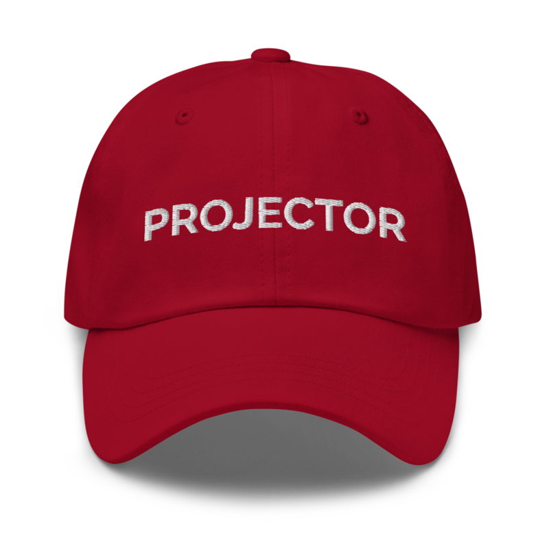 Projector Hat - Cranberry