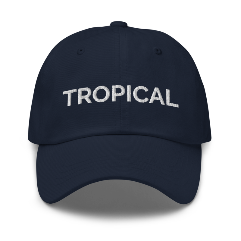 Tropical Hat - Navy