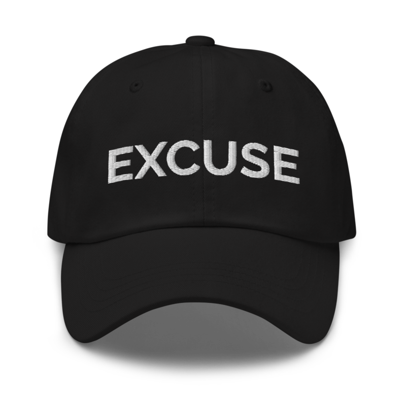Excuse Hat - Black