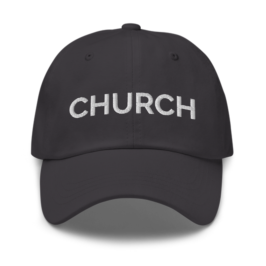 Church Hat - Dark Grey