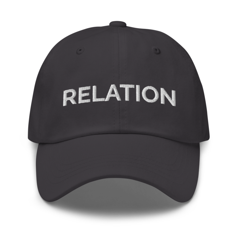 Relation Hat - Dark Grey