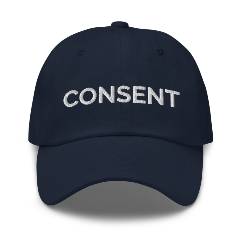 Consent Hat - Navy