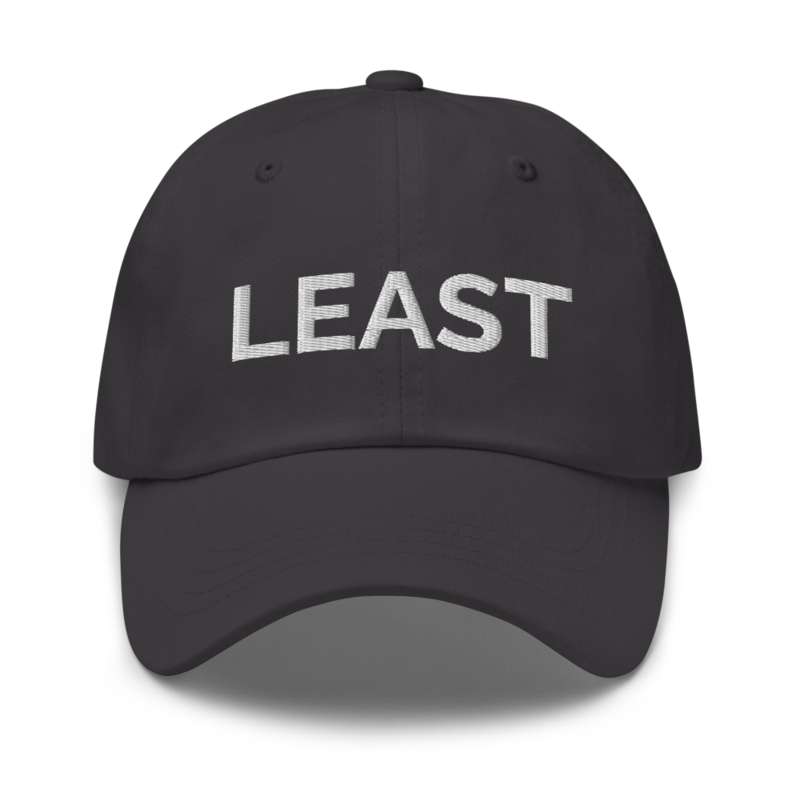 Least Hat - Dark Grey