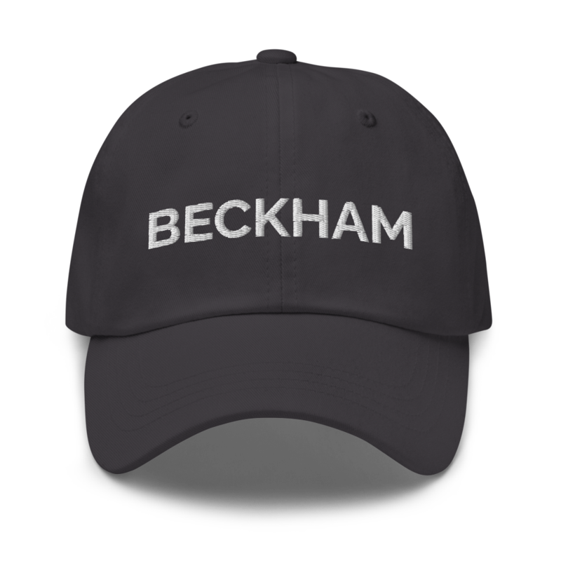 Beckham Hat - Dark Grey