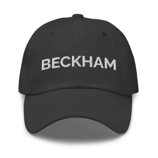 Beckham Hat - Dark Grey