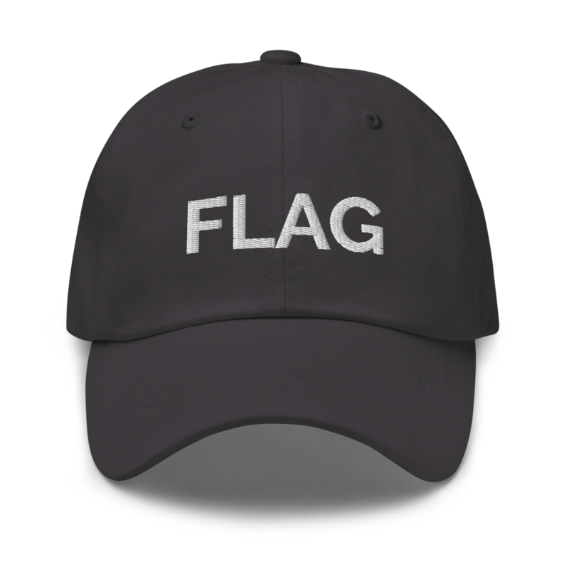 Flag Hat - Dark Grey