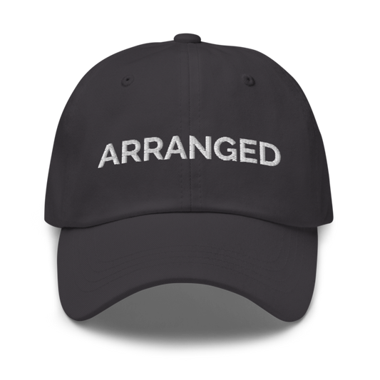 Arranged Hat - Dark Grey