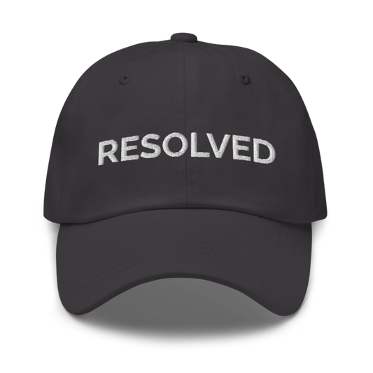 Resolved Hat - Dark Grey