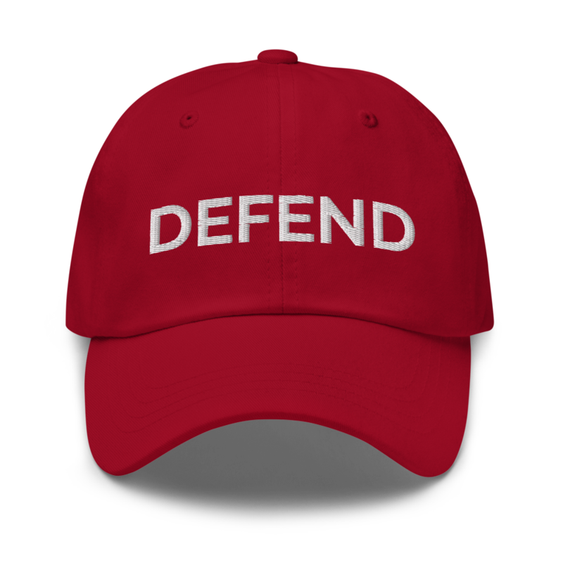 Defend Hat - Cranberry