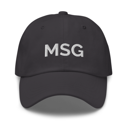 Msg Hat - Dark Grey