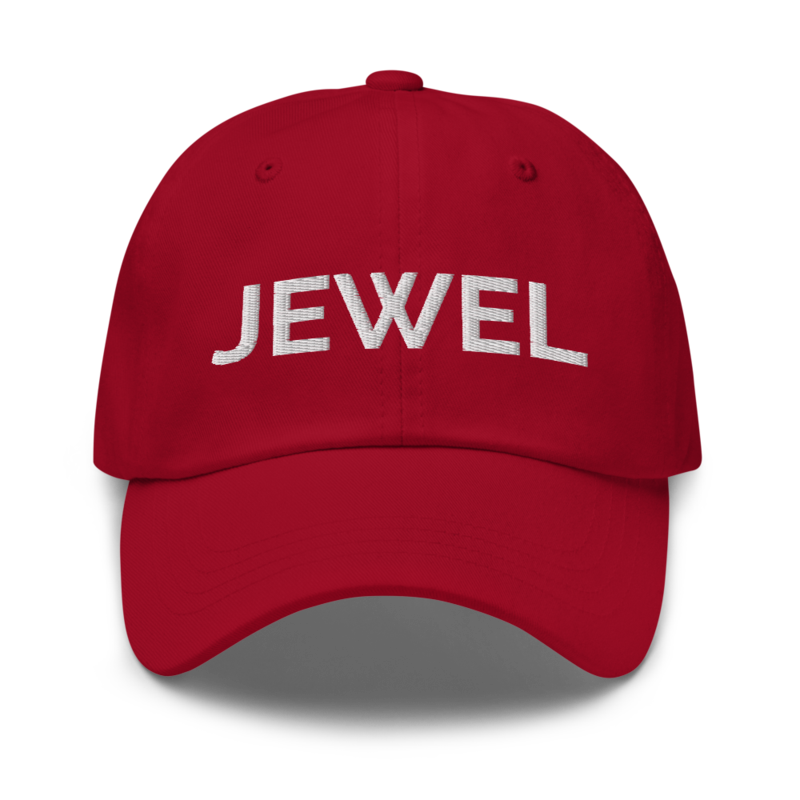 Jewel Hat - Cranberry