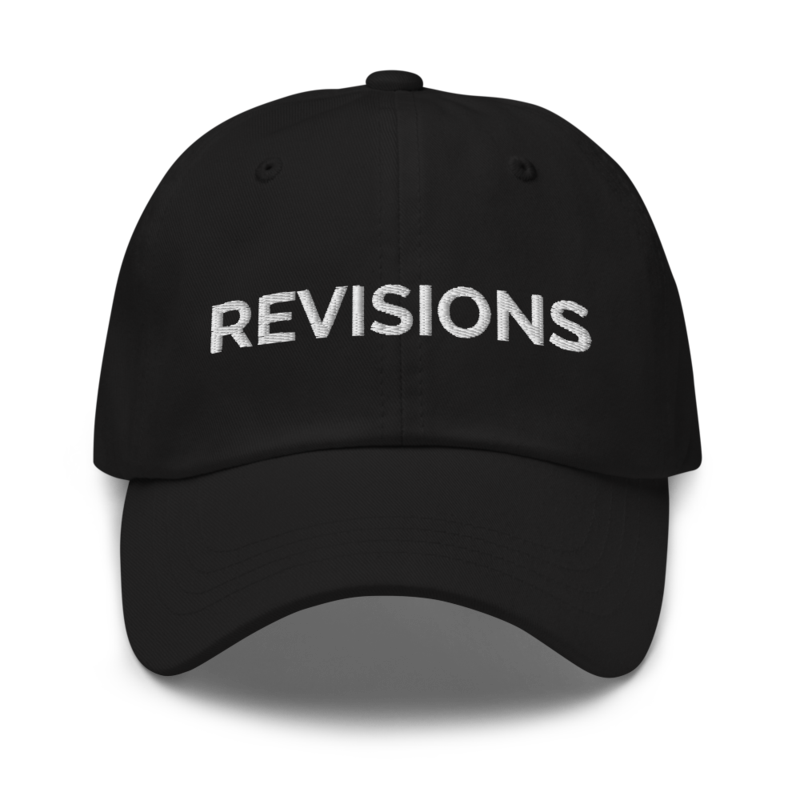 Revisions Hat - Black