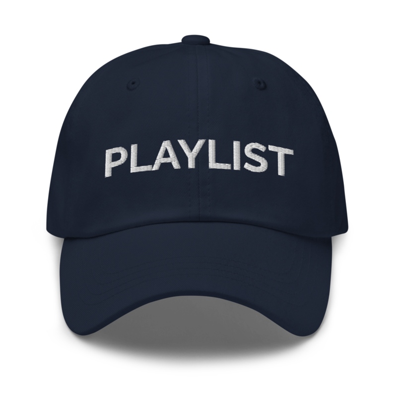 Playlist Hat - Navy