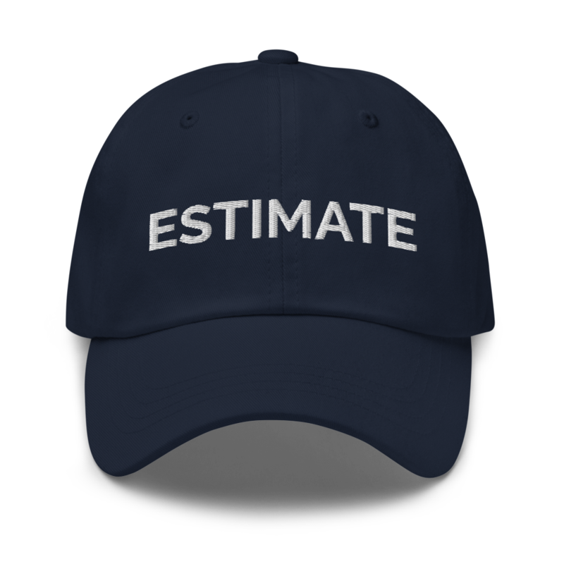 Estimate Hat - Navy