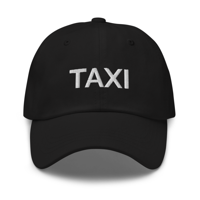 Taxi Hat - Black