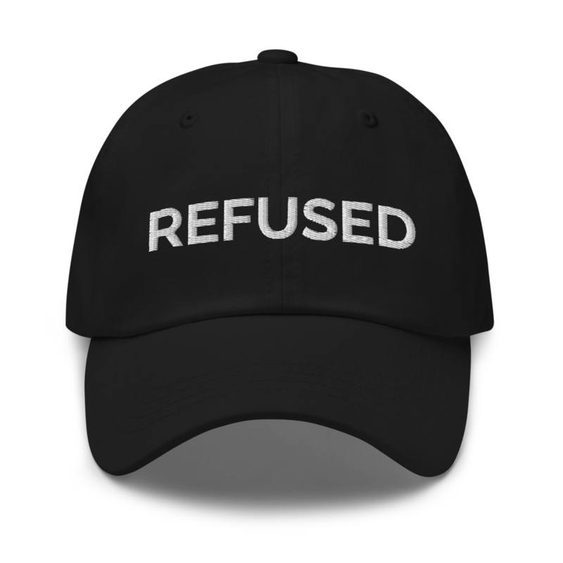 Refused Hat - Black