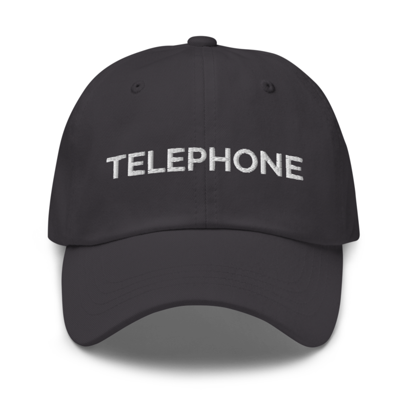 Telephone Hat - Dark Grey