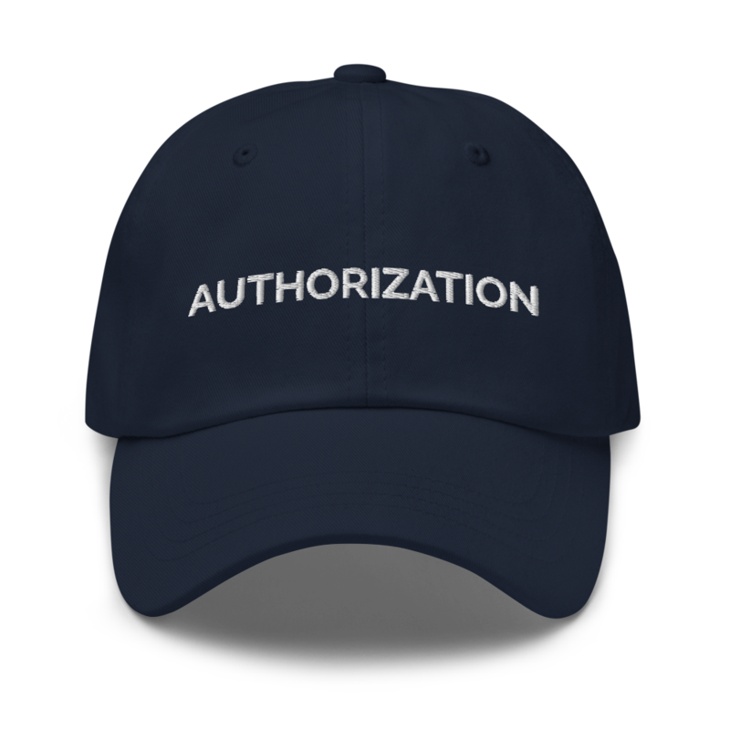 Authorization Hat - Navy