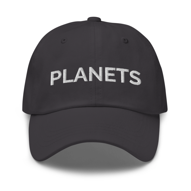Planets Hat - Dark Grey