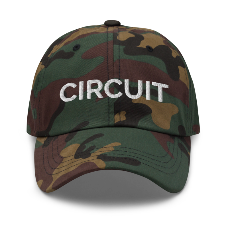 Circuit Hat - Green Camo
