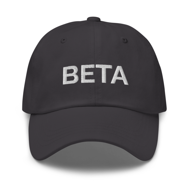 Beta Hat - Dark Grey