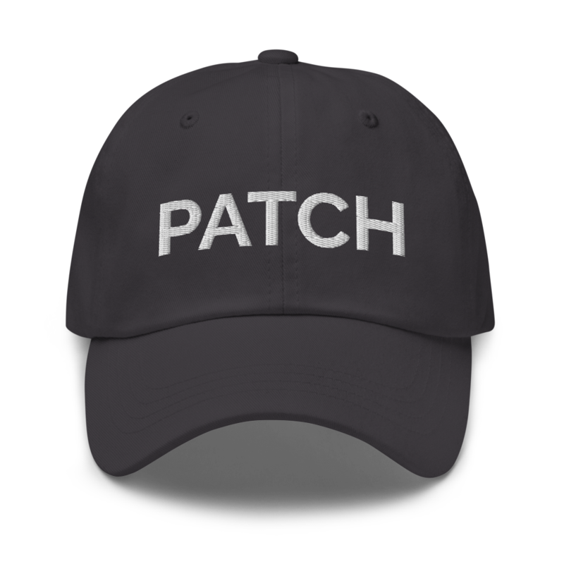 Patch Hat - Dark Grey