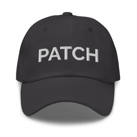 Patch Hat - Dark Grey